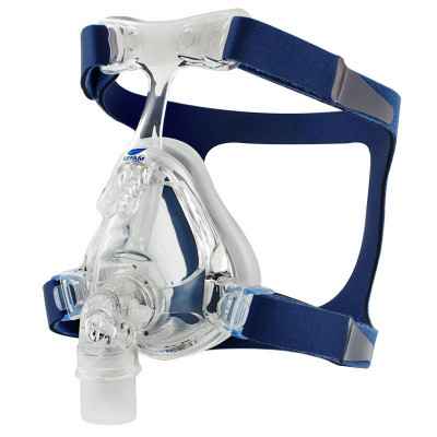 Στοματορινική μάσκα σιλικόνης Sefam Breeze+ για CPAP - BiPAP. Διατίθεται με κεφαλοδέτη