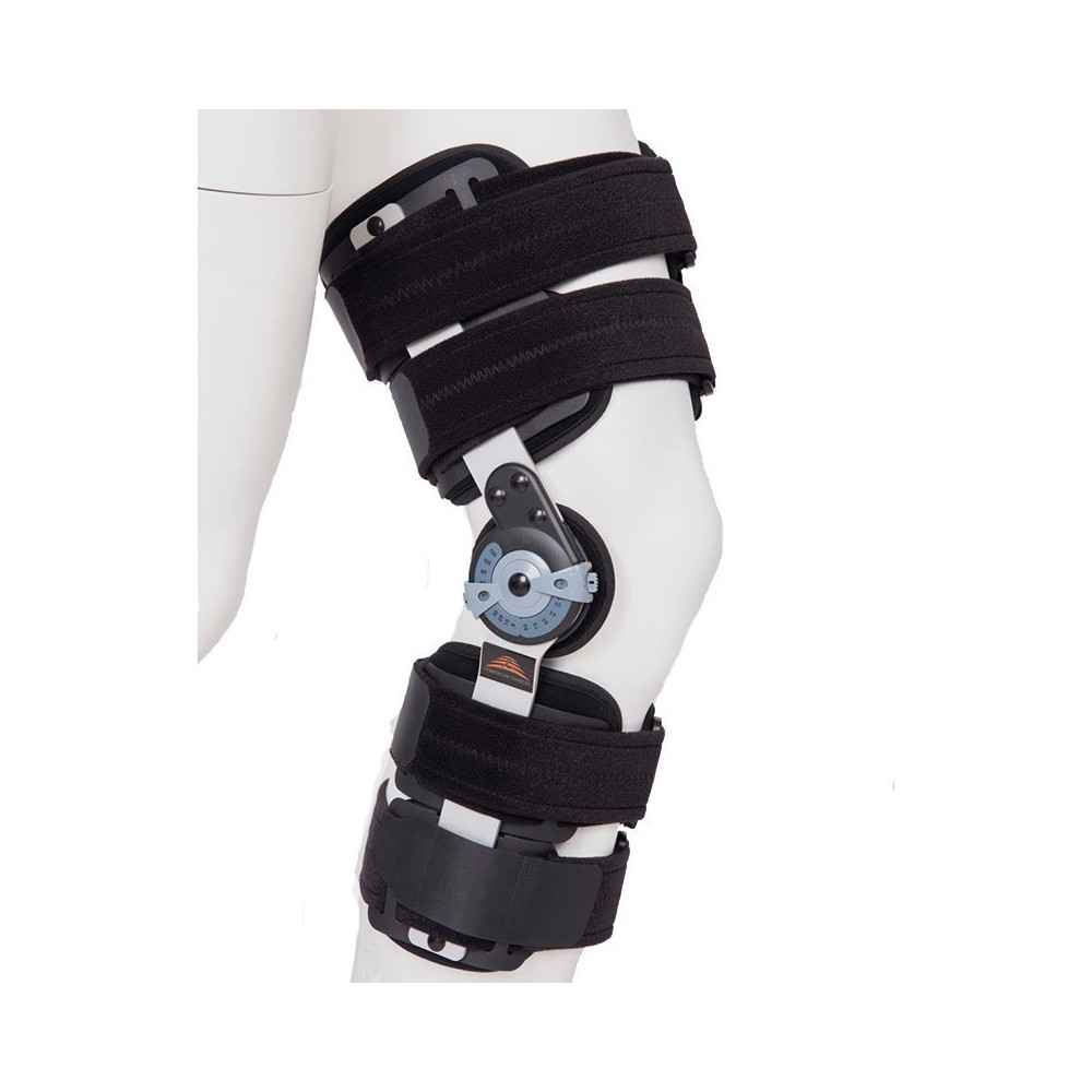 Νάρθηκας μηροκνημικός λειτουργικός με γωνιόμετρο Medical Brace Premium Short. Χορηγείται από τον ΕΟΠΥΥ