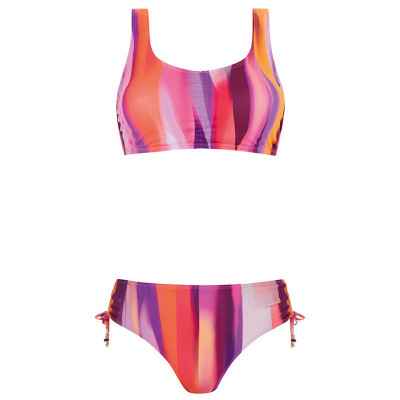 Μαγιό μαστεκτομής Amoena Sunrise TP Bikini Set πολύχρωμο