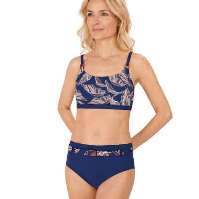 Μαγιό μαστεκτομής Bikini Set Amoena Lanzarote SB | Μπλε