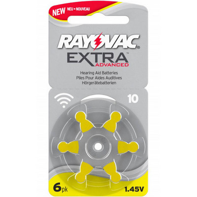 Μπαταρίες ακουστικών βαρηκοΐας Rayovac 10