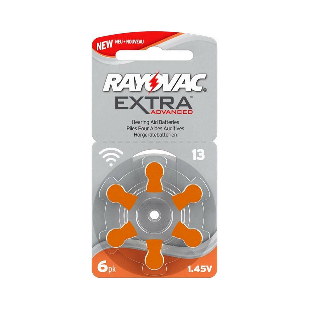 Μπαταρίες ακουστικών βαρηκοΐας Rayovac 13