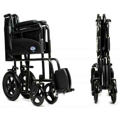 Το αναπηρικό αμαξίδιο Basic διπλώνει για την εύκολη αποθήκευση και μεταφορά