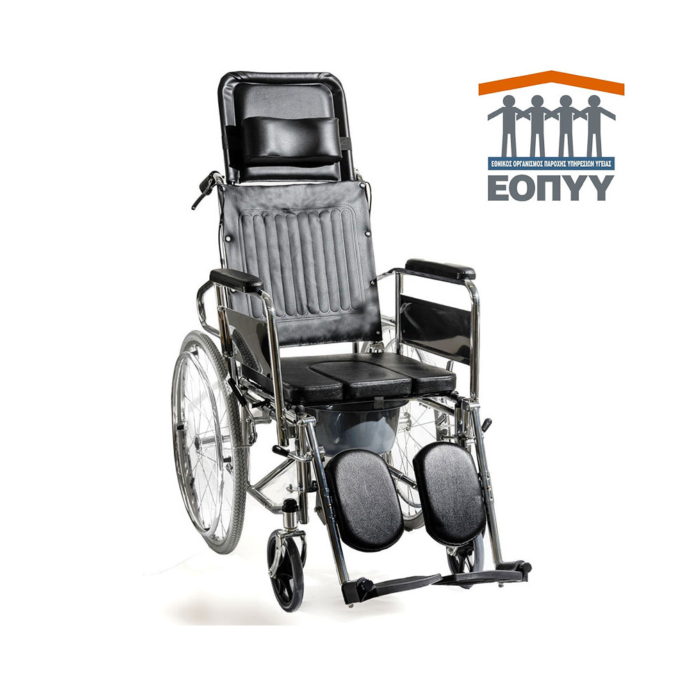 Αναπηρικό αμαξίδιο ειδικού τύπου με δοχείο WC Alfacare μέσω ΕΟΠΥΥ