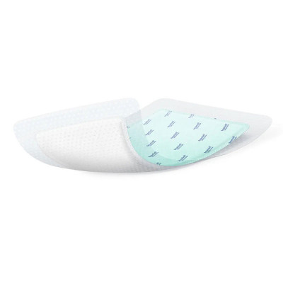 Επιθέματα κατακλίσεων αυτοκόλλητα Hartmann Resposorb Plus Silicone Border 17,5x17,5 cm | Συσκευασία 10 τεμ. Επιθέματα κατακλί...