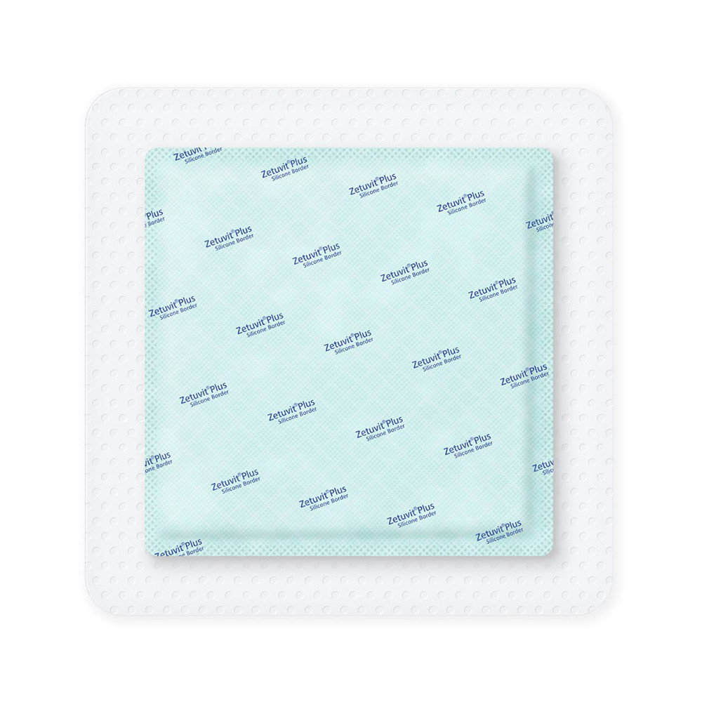 Επίθεμα κατακλίσεων αυτοκόλλητο Hartmann RespoSorb Plus Silicone Border 17,5x17,5 cm | 1 τεμ. Επιθέματα κατακλίσεων Hartmann ...