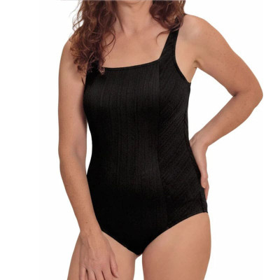 Ολόσωμο μαγιό μαστεκτομής Amoena Treviso OP | Μαύρο Μαγιό μαστεκτομής Amoena