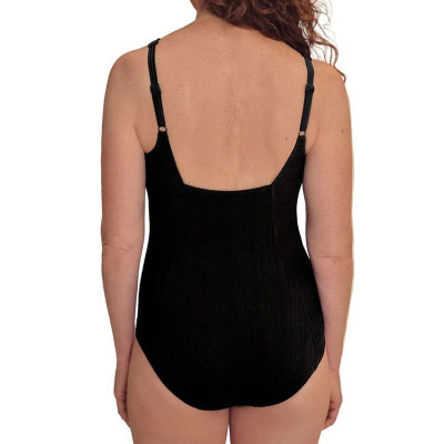 Ολόσωμο μαγιό μαστεκτομής Amoena Treviso OP | Μαύρο Μαγιό μαστεκτομής Amoena