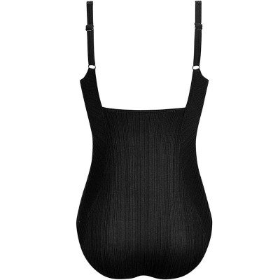 Ολόσωμο μαγιό μαστεκτομής Amoena Treviso OP | Μαύρο Μαγιό μαστεκτομής Amoena