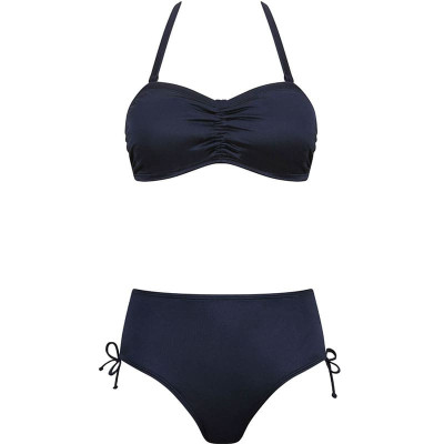 Μαγιό bikini μαστεκτομής Amoena Lasio SBB | Σκούρο μπλε Μαγιό μαστεκτομής Amoena
