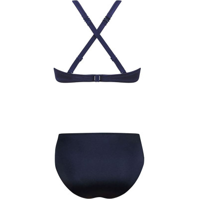 Μαγιό bikini μαστεκτομής Amoena Lasio SBB | Σκούρο μπλε Μαγιό μαστεκτομής Amoena