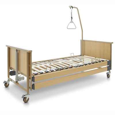To hλεκτρικό νοσοκομειακό κρεβάτι Burmeier Dali διαθέτει λαβή ανάρτησης στο στανταρντ εξοπλισμό