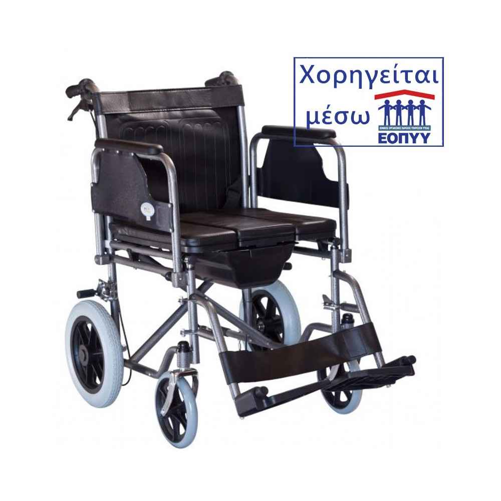 Αναπηρικό αμαξίδιο με δοχείο τουαλέτας Mobiak 0807985. Χορηγείται μέσω ΕΟΠΥΥ