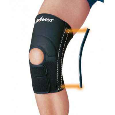 Οι ειδικά σχεδιασμένες μπανέλες από ρητίνη διασφαλίζουν την σταθερότητα επιτρέποντας τις κινήσεις κάμψης και έκτασης του γόνατος