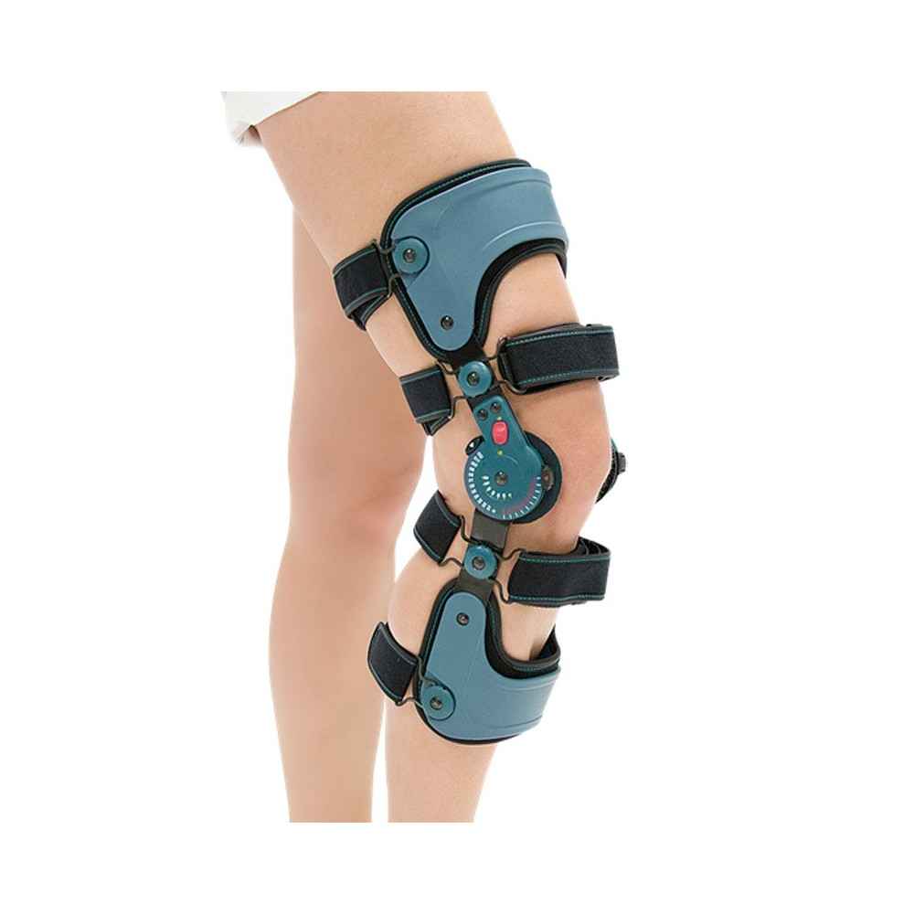 Μηροκνημικός νάρθηκας γόνατος 4 σημείων ''Rom Knee Brace''