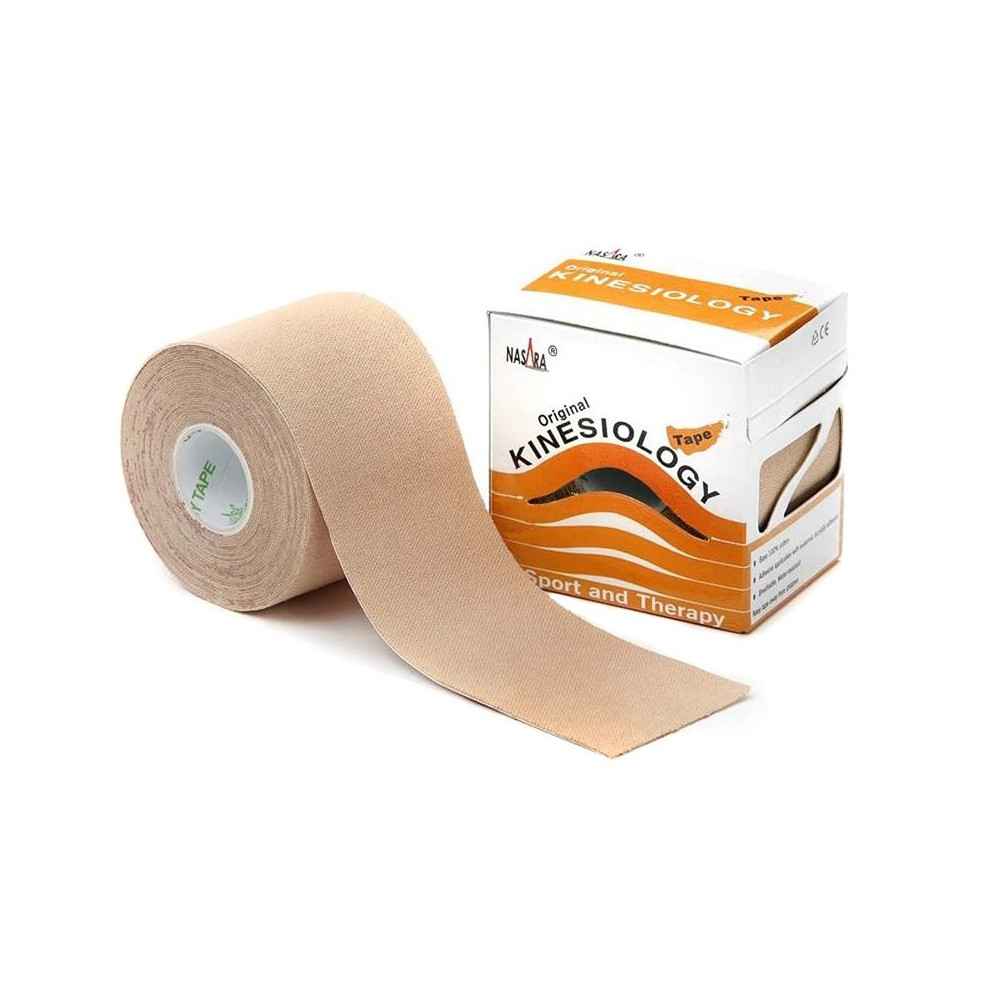 Kinesiology tape Original Nasara σε μπεζ χρώμα