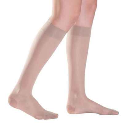 Κάλτσες κάτω γόνατος πρόληψης φλεβίτιδας Sigvaris Delilah 140 DEN Μπεζ