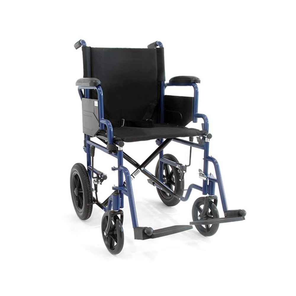 Αναπηρικό αμαξίδιο μεταφοράς "ECO"  με προσθαφαιρούμενα υποπόδια και αναδιπλούμενα πλαϊνά