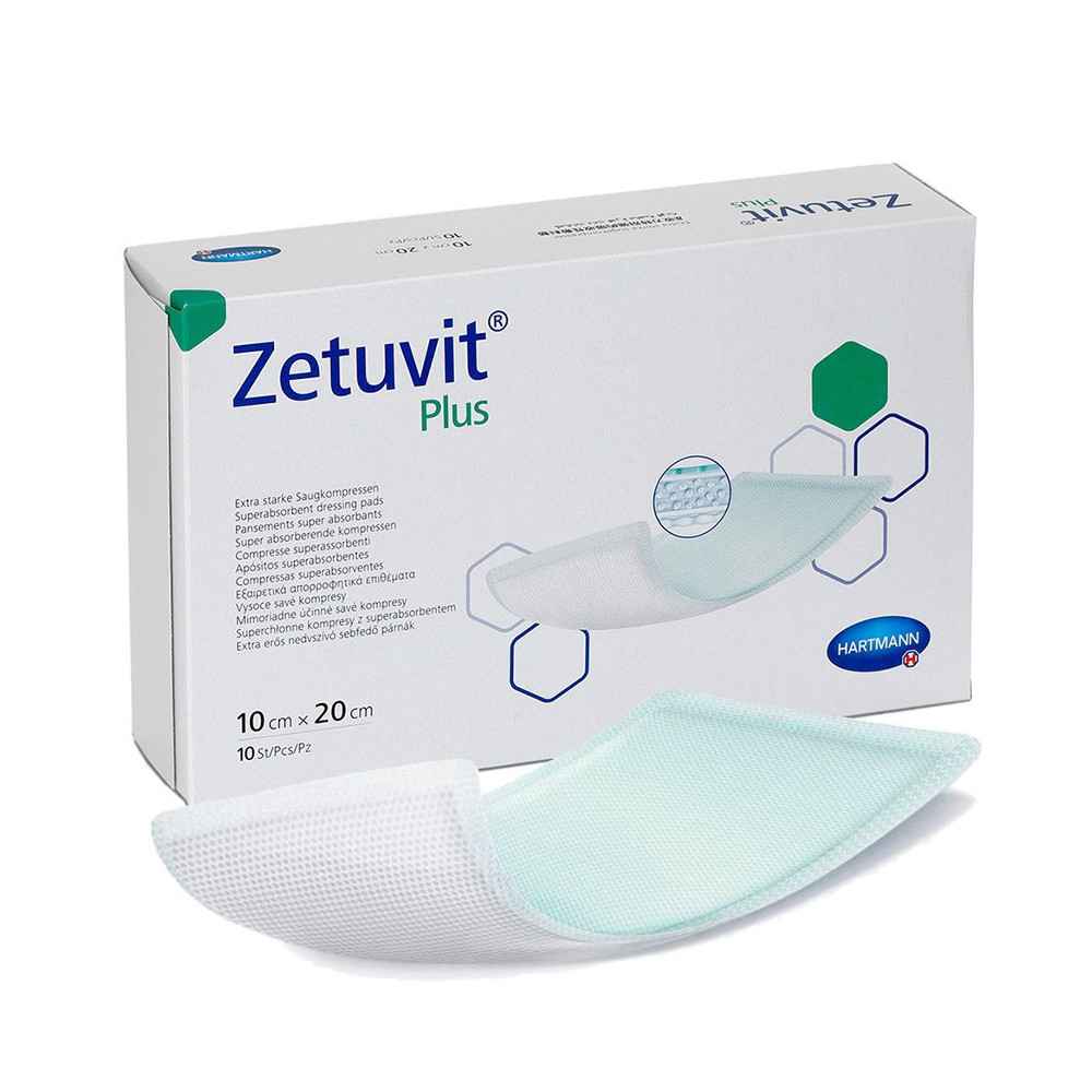 Επιθέματα κατακλίσεων Hartmann Zetuvit Plus 10x20 cm σε συσκευασία των 10 τεμαχίων