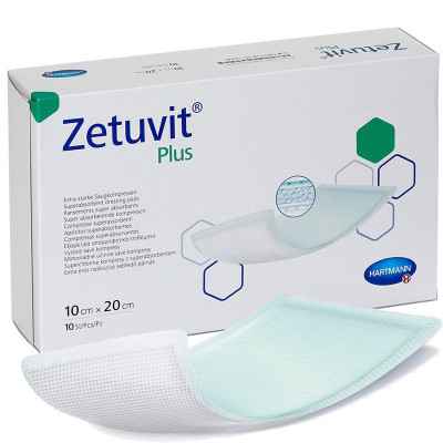 Επιθέματα κατακλίσεων Hartmann Zetuvit Plus 10x20 cm σε συσκευασία των 10 τεμαχίων