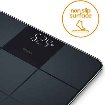 Ψηφιακή ζυγαριά μπάνιου Beurer GS 235 μαύρη Ηλεκτρονικές ζυγαριές μπάνιου - σώματος
