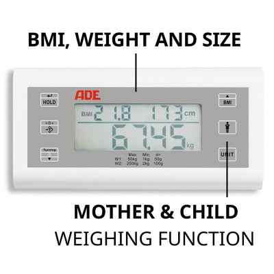Με λειτουργίες δείκτη μάζας σώματος και ζύγισης μητέρας - παιδιού
